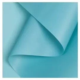 Пленка матовая, тёмно-голубая, 0,58 х 10 м