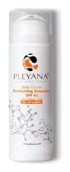 Pleyana, солнцезащитный увлажняющий крем для тела SPF 40, 150 мл