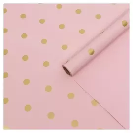 Плёнка двухсторонняя "Горох", 0,58 X 10 м, пудра