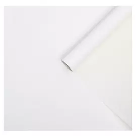 Плёнка двухсторонняя "Зеркальная сторона" белый, 0,58 х 10 м