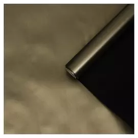 Плёнка двухсторонняя "Зеркальная сторона" чёрный, 0,58 х 10 м