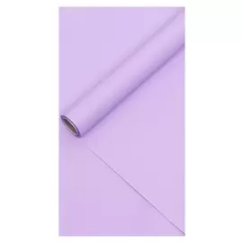 Плёнка матовая 0,5 X 10 м 65 мкм, пастельная серия, светлая сирень