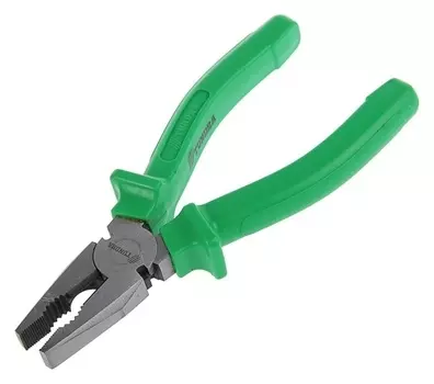 Плоскогубцы Tundra, 160 мм, шлифованные, пластиковые рукоятки