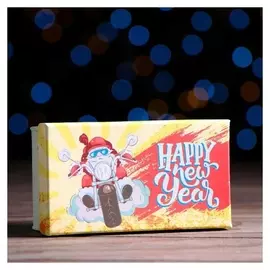 Подарочная коробка "Санта", 12 х 6,5 х 4 см