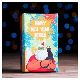 Подарочная коробка "Санта", 13,5 х 8 х 5 см