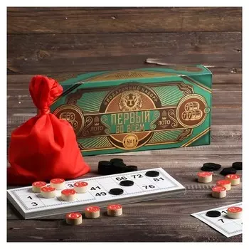 Подарочной набор «Первый во всём», лото