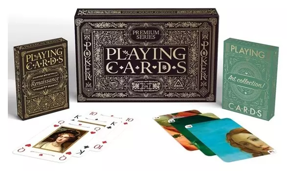 Подарочный набор 2 в 1 «Playing Cards. Premium Series», 2 колоды карт