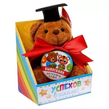 Подарочный набор "Игрушка + орден", зверодети, 8,4 х 10,1 см