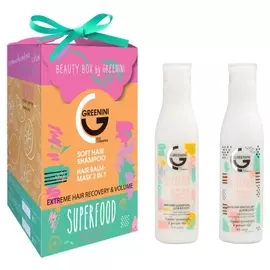 Подарочный набор Экстремальное восстановление и объем волос Шампунь + бальзам