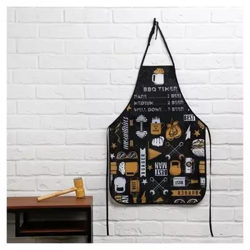 Подарочный набор "Лучшему во всём" (Фартук и отбивалка для мяса)