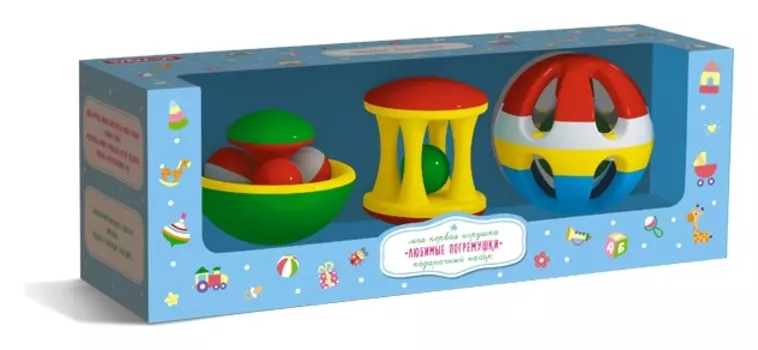 Подарочный набор Погремушки