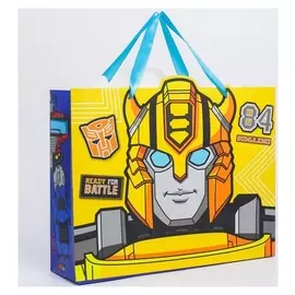 Подарочный пакет, трансформеры, 40х31х11,5 см