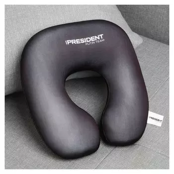 Подголовник антистресс серый