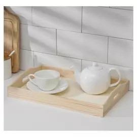 Поднос для завтрака Woodie, 35×23 см, сосна