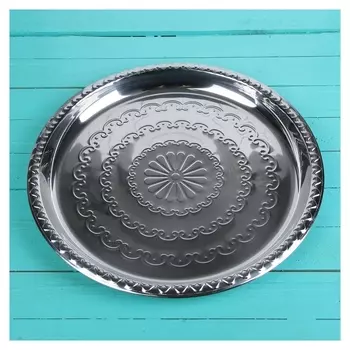 Поднос круглый «Смеяна» 34 см