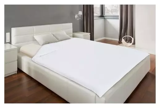 Пододеяльник 1,5 сп, 143х214 см, бязь отбеленная, 120 гр/м2