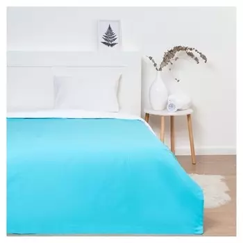 Пододеяльник евро 200х215 цвет эмоций бриз,100% хлопок, поплин