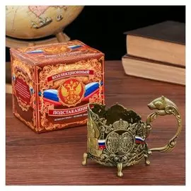 Подстаканник Уважаемый человек фигурная ручка