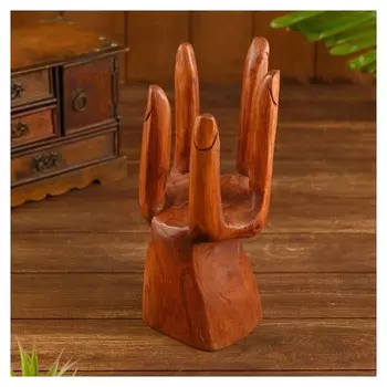 Подставка для бутылки "Пальцы" 15х15х25 см