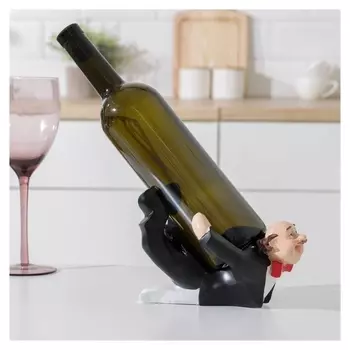 Подставка для бутылок «Забавный официант», 18×14×12 см