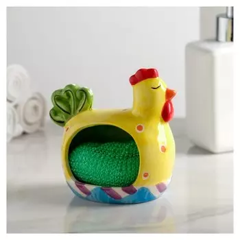 Подставка для губки "Курочка"