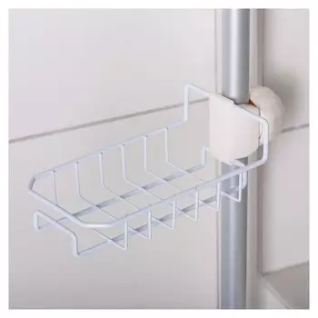 Подставка для губок 23×10,5×6,5 см, цвет белый