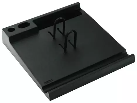 Подставка для календаря большая СТАММ, 204х220х40 мм, черная