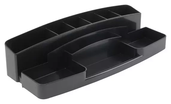 Подставка для канцелярских мелочей Attache 10 отделений Office черный