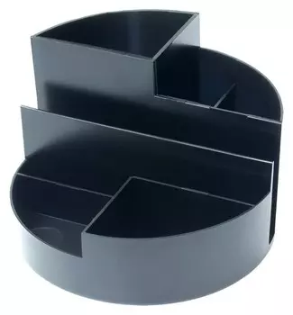 Подставка для канцелярских мелочей Attache профи 7 отделений черный