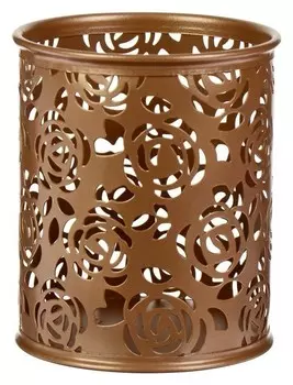 Подставка для пишущих принадлежностей, Devente, метал, круглый, My Gold