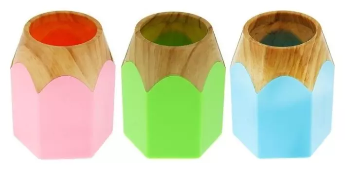 Подставка для пишущих принадлежностей, «Карандаш», пластиковая