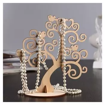 Подставка для украшений "Воробьи", 22×21×0,3 см