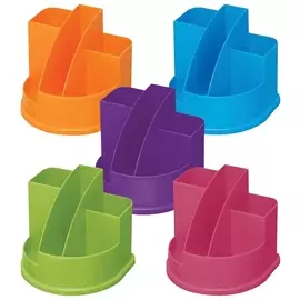 Подставка-органайзер стамм "Авангард Intensive", 132х122х108 мм, 5 отделений, ор55