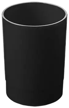 Подставка-органайзер стамм (Стакан для ручек), 70х70х90 мм, черный, оф777