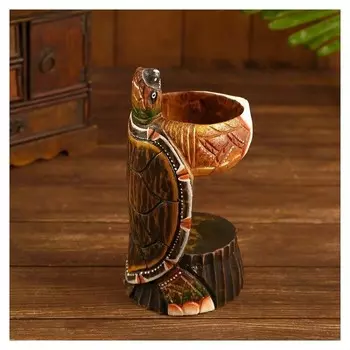 Подставка под бутылку "Черепашка" 14х14х25 см