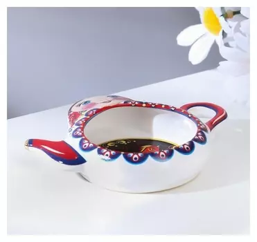 Подставка под чайный пакетик "Матрешка с жар-птицей"