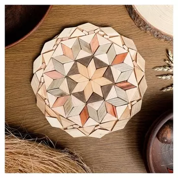 Подставка под горячее «Ромбики», D=22 см