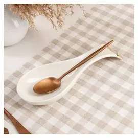 Подставка под ложку "Капучино голд", 24 см