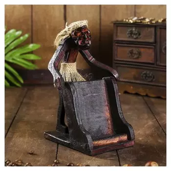 Подставка под визитки "Абориген" 12х8,5х22 см