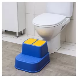 Подставка - ступенька детская, цвет синий