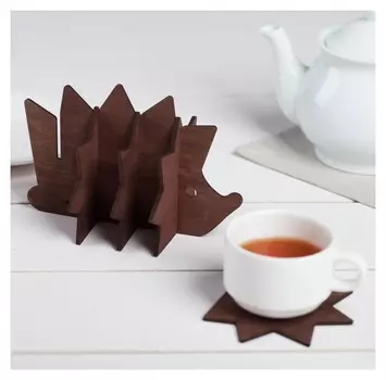 Подставки под горячее «Ёжик», 4 шт.