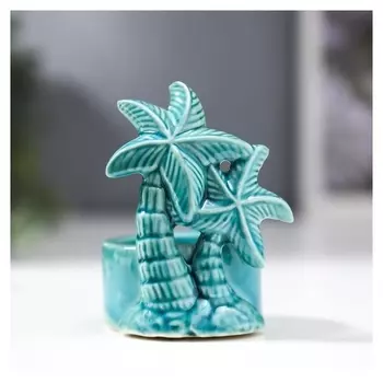 Подсвечник 1 свеча Пальма 9,4х7х6,3 см