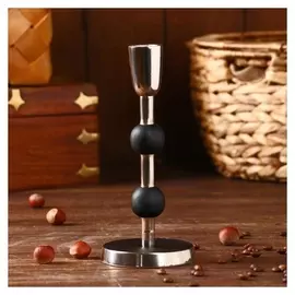 Подсвечник "Алессио" алюминий, 20,5 см