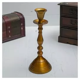 Подсвечник Античность на 1 свечу 9х9х23 см