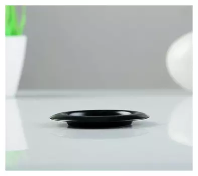 Подсвечник Чашка 94 Черный муар