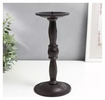 Подсвечник чугун на 1 свечу "Феодал" 24х12х12 см