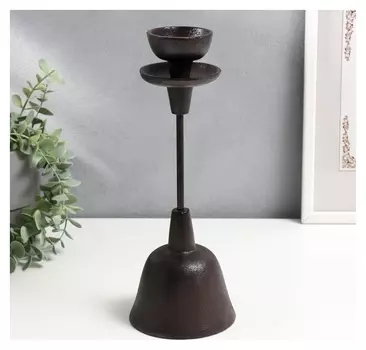 Подсвечник чугун на 1 свечу "Герцог" 32х11х11 см