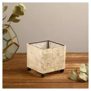 Подсвечник Кемай 9х9х9 см