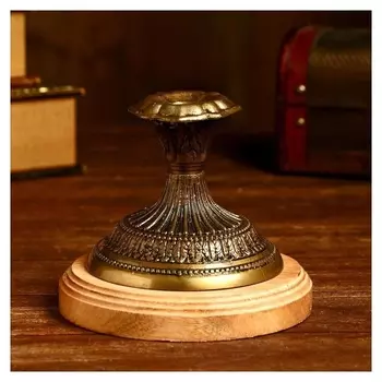 Подсвечник "Матиас" бронза 16 см