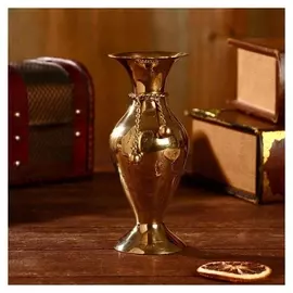 Подсвечник "Матрина" латунь, 6х6х16 см